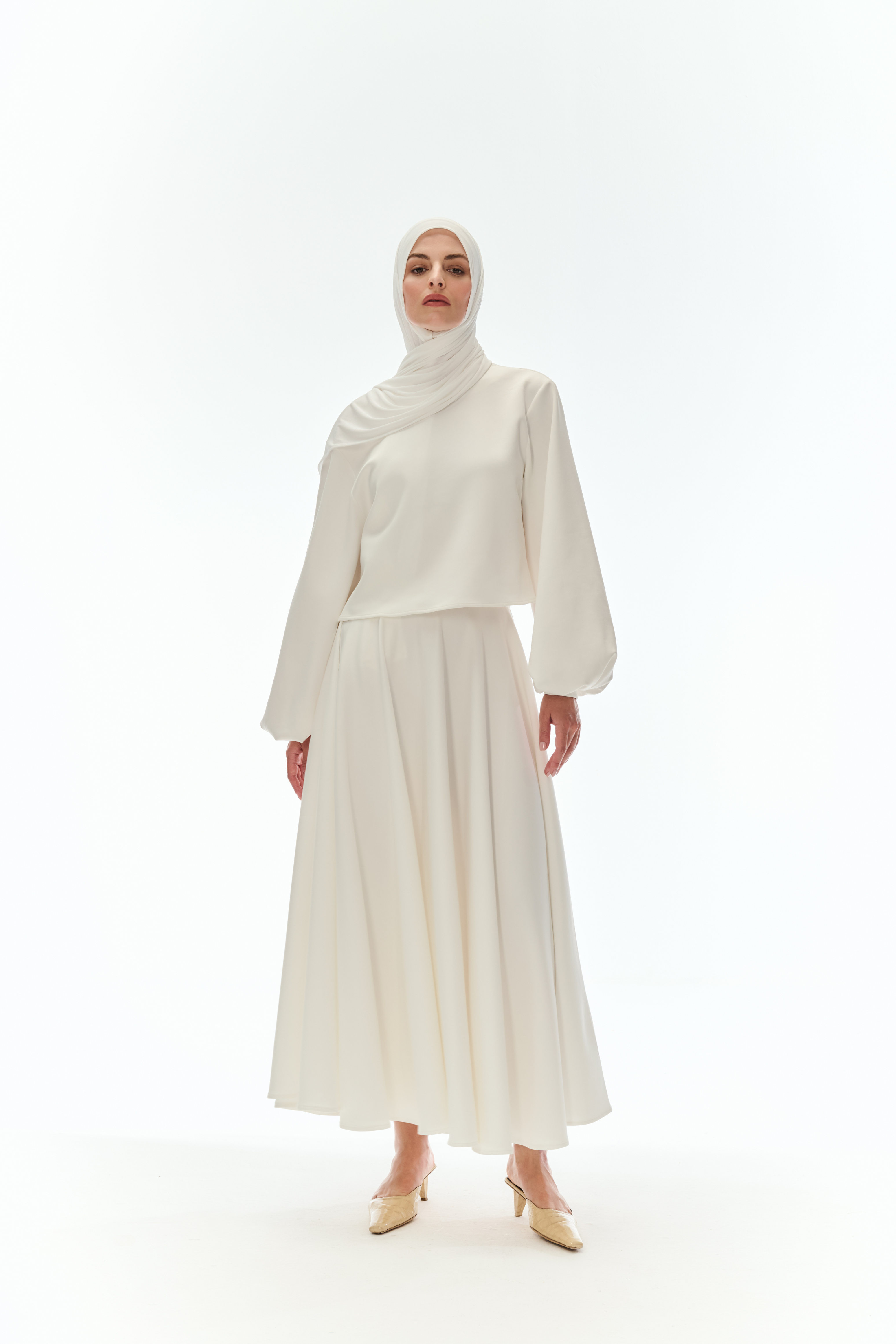 THE SKIRT SET IVORY